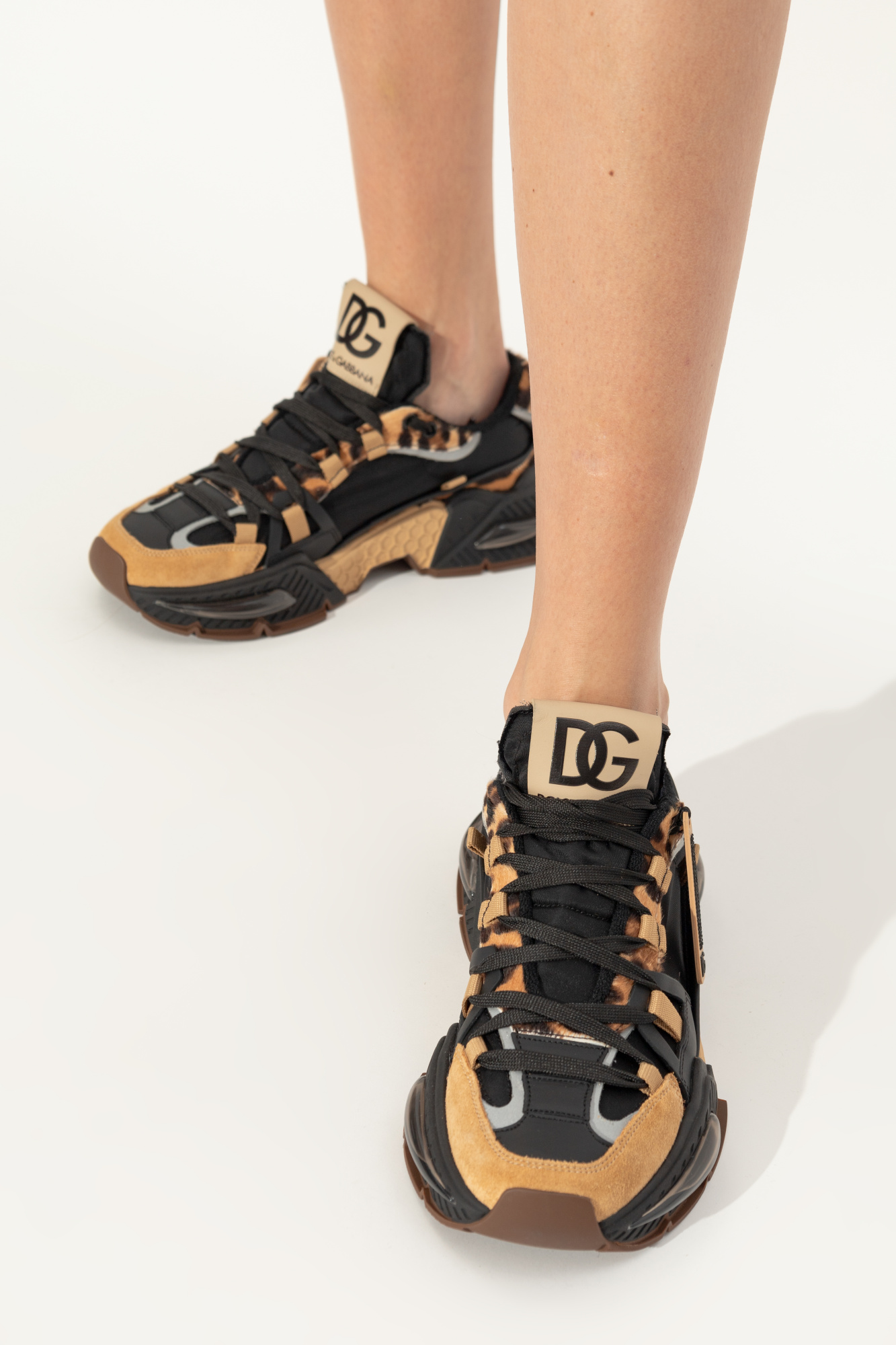 DOLCE & GABBANA ◆ AIRMASTER SNEAKERS Black Sneakers Airmaster Dolce & Gabbana - Vitkac Canada